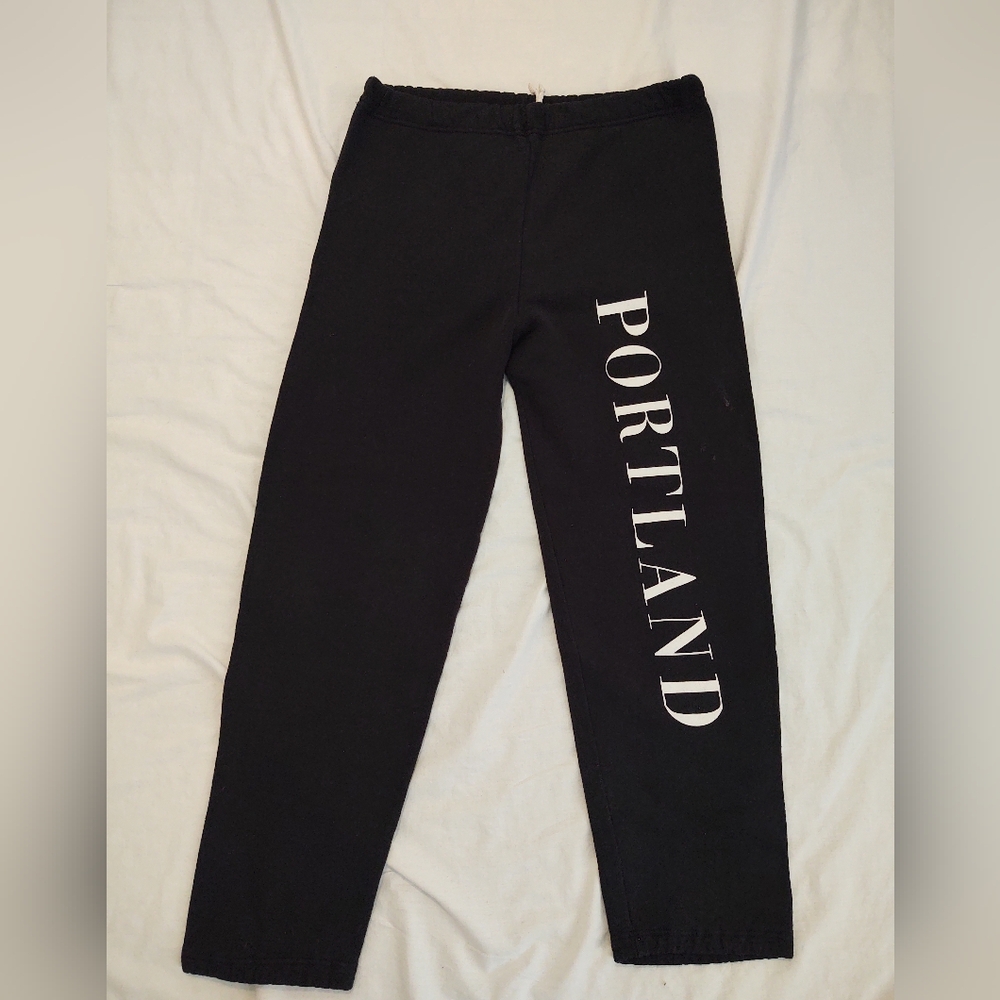 Vintage Portland Black Sweatpants